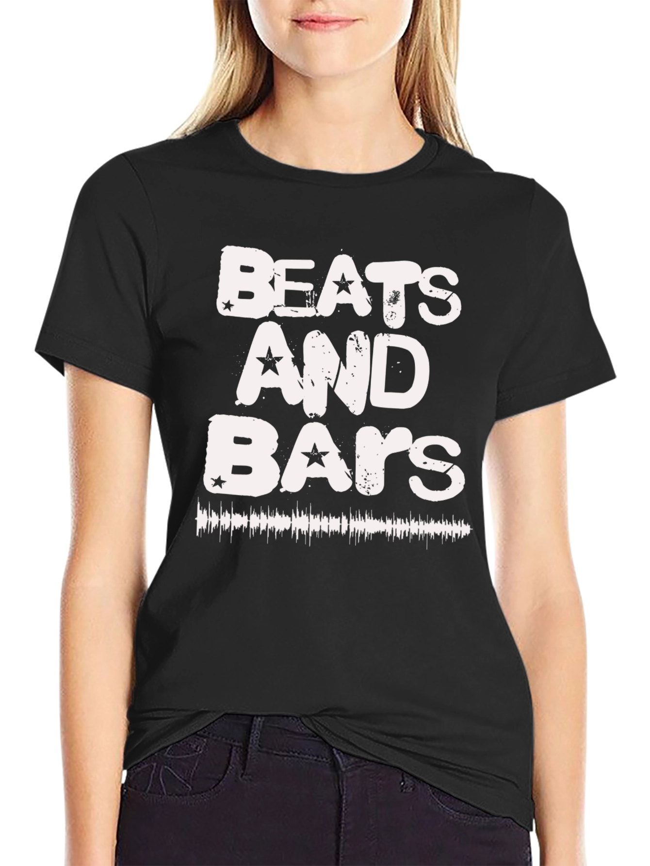 Beats and Bars Graphic Tee - Music Lover T-Shirt