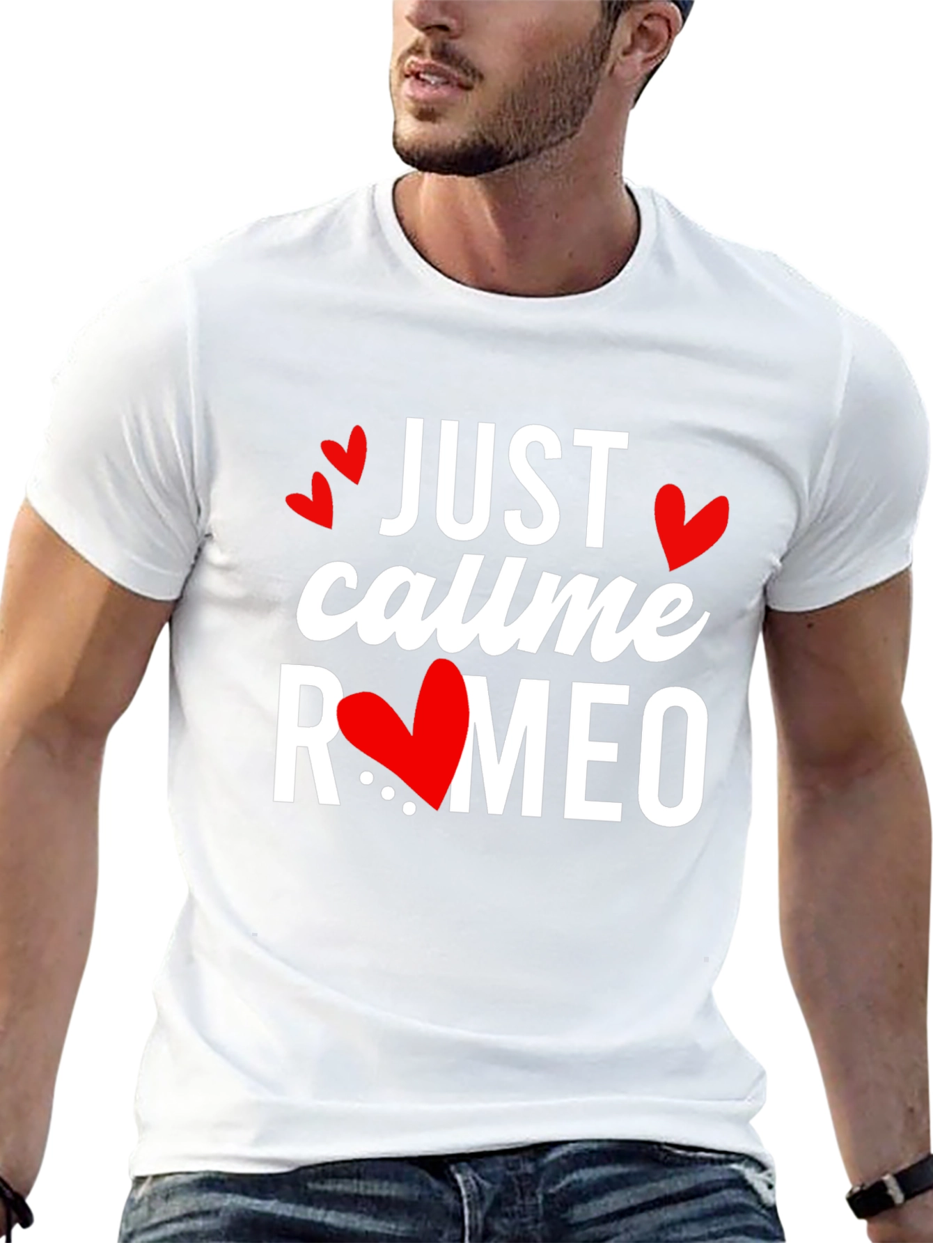 Just Call Me Romeo Valentines Day T-Shirt
