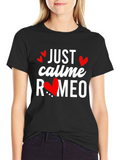 Just Call Me Romeo Valentines Day T-Shirt
