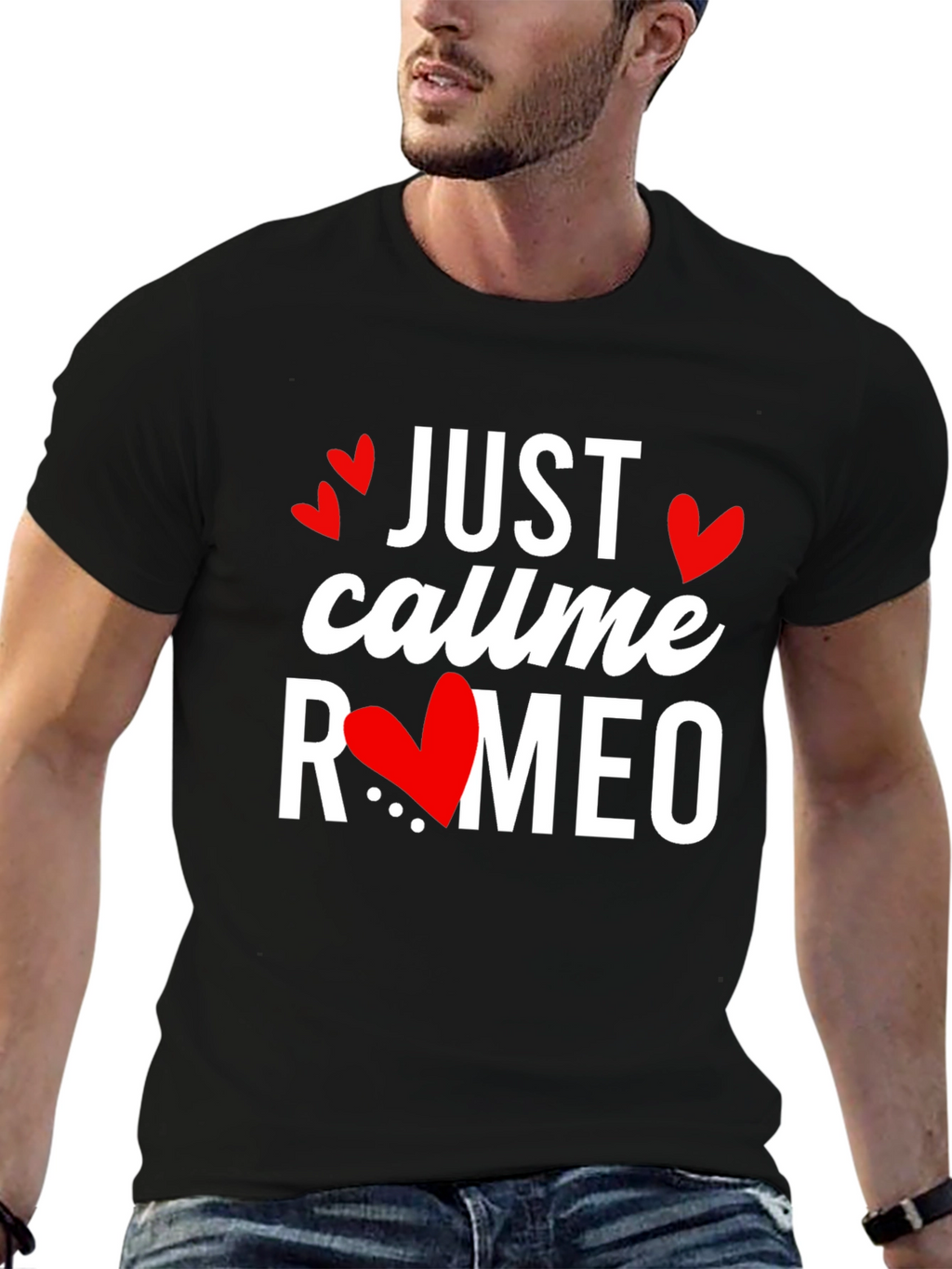 Just Call Me Romeo Valentines Day T-Shirt