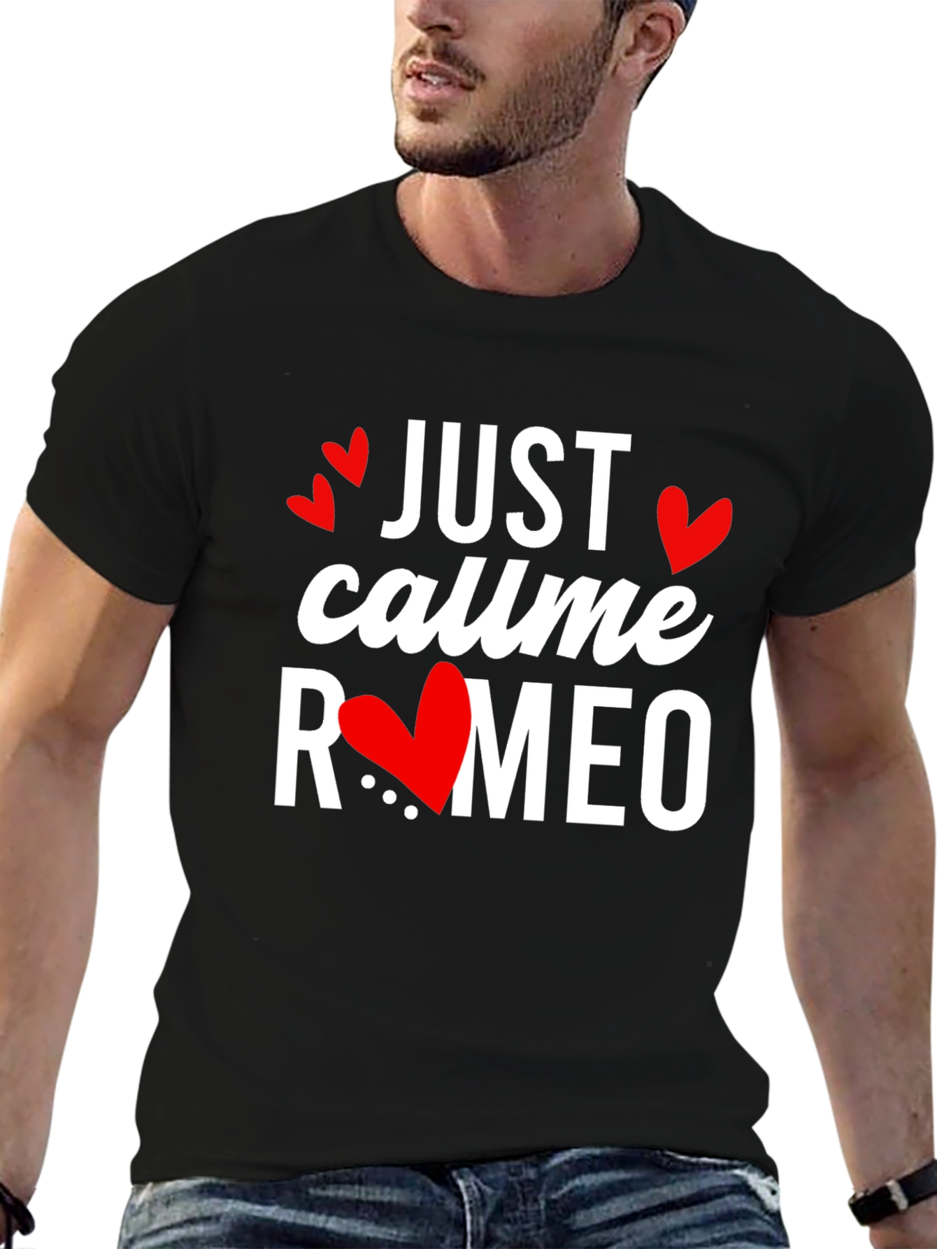 Just Call Me Romeo Valentines Day T-Shirt