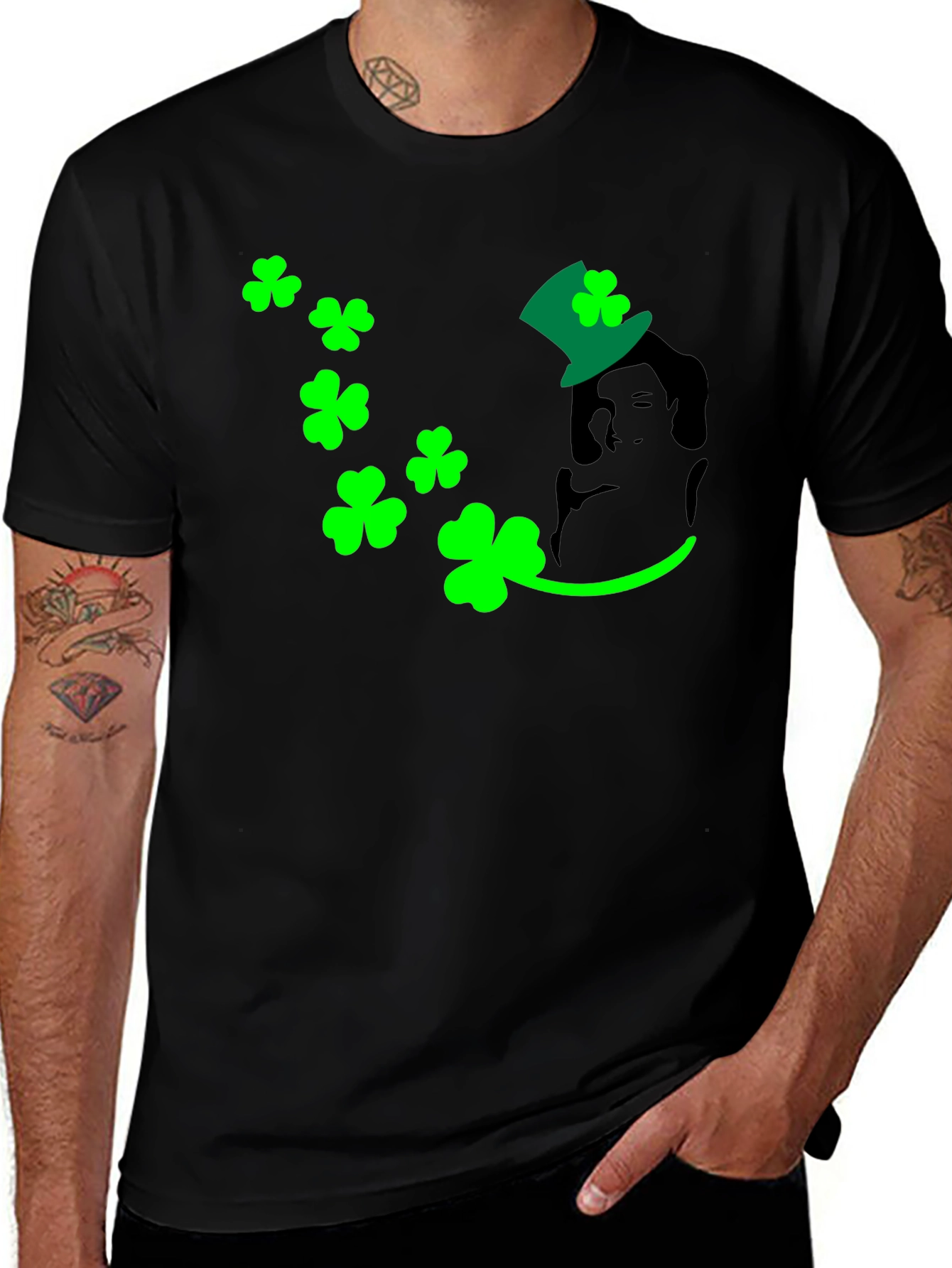 St. Patricks Day Graphic Print T-Shirt