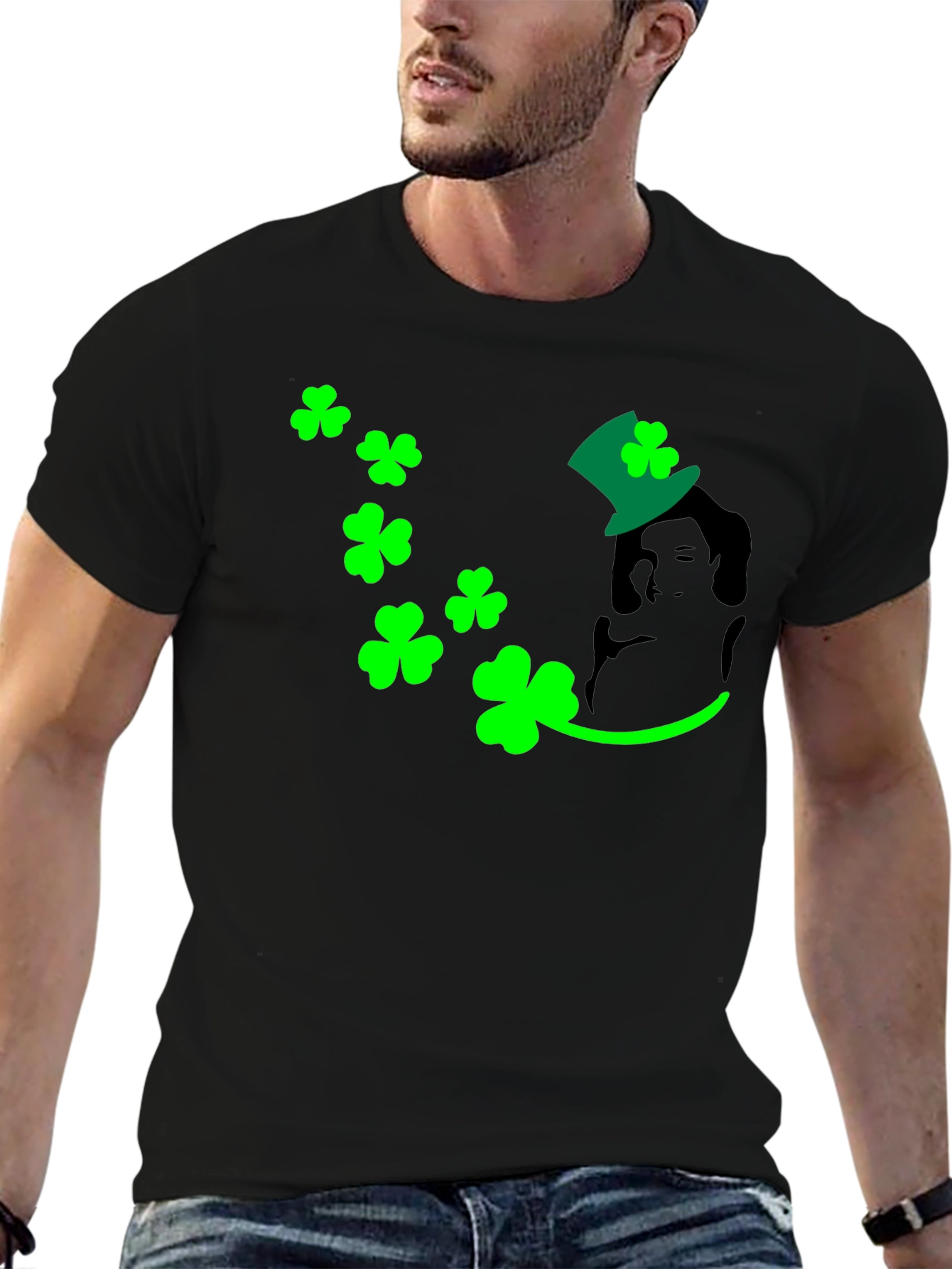 St. Patricks Day Graphic Print T-Shirt