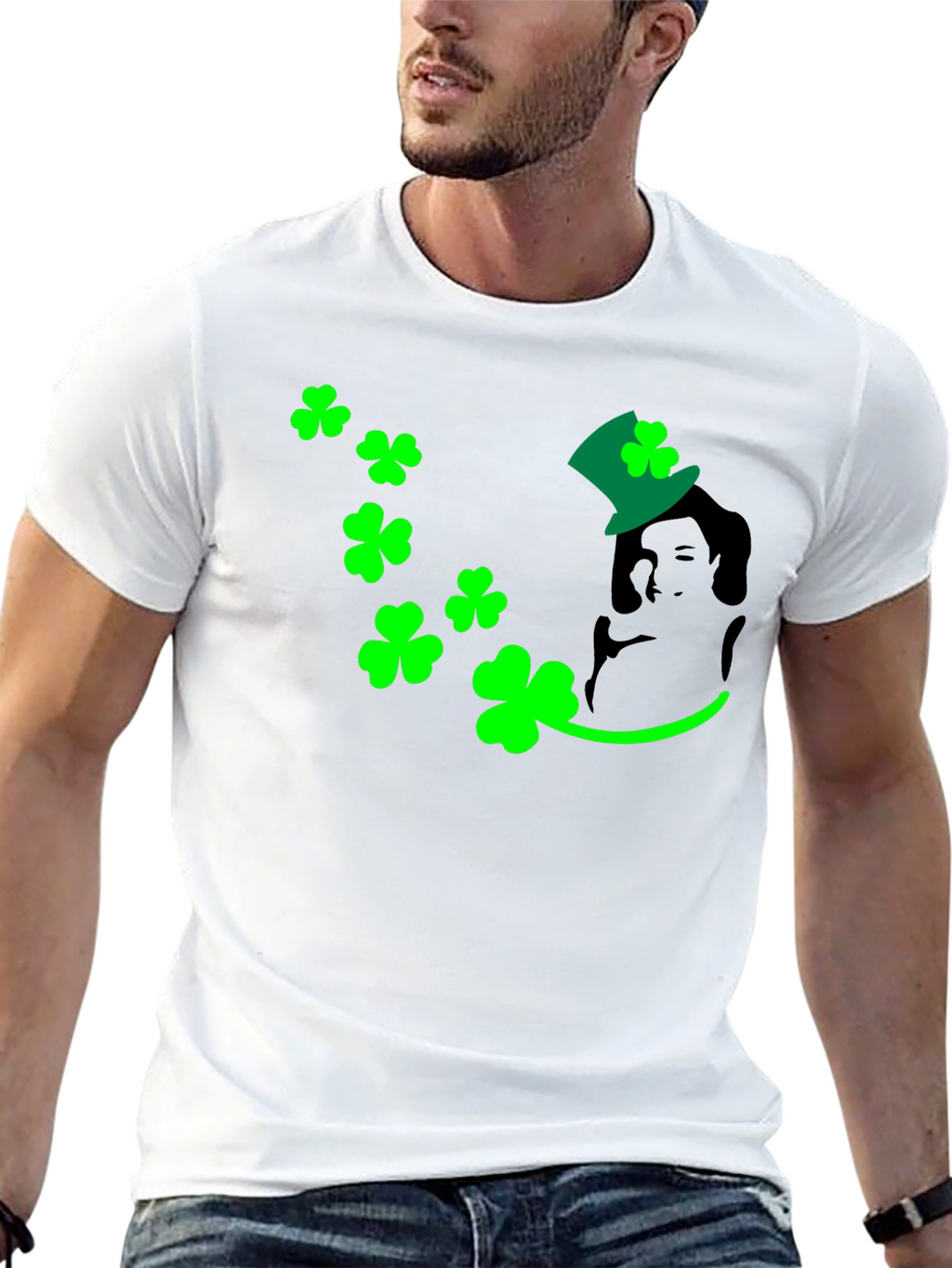 St. Patricks Day Graphic Print T-Shirt