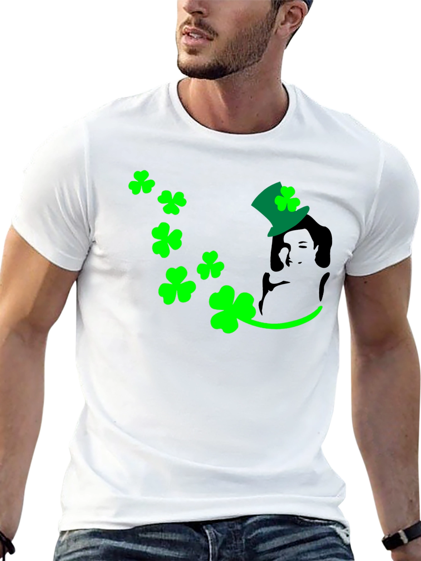 St. Patricks Day Graphic Print T-Shirt