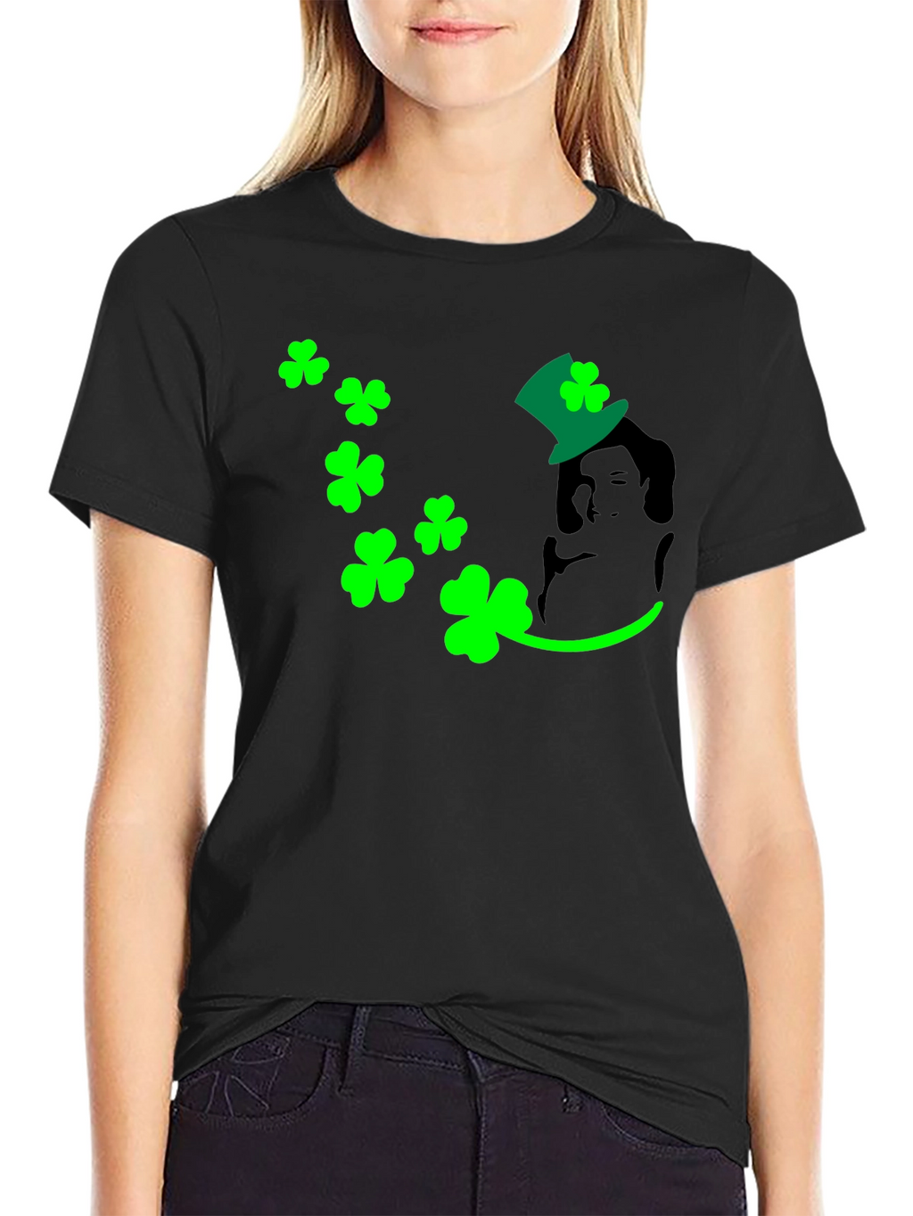 St. Patricks Day Graphic Print T-Shirt