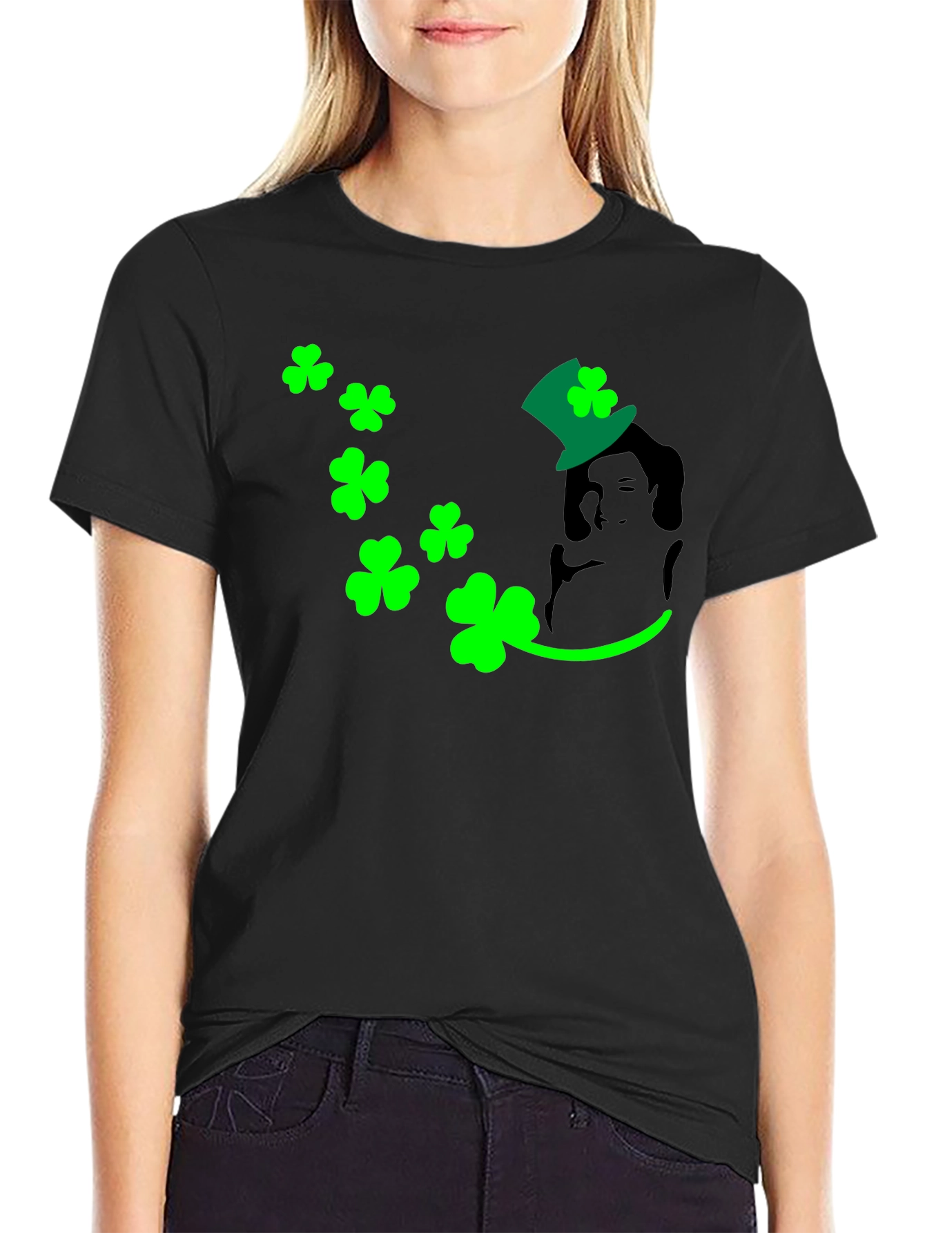 St. Patricks Day Graphic Print T-Shirt