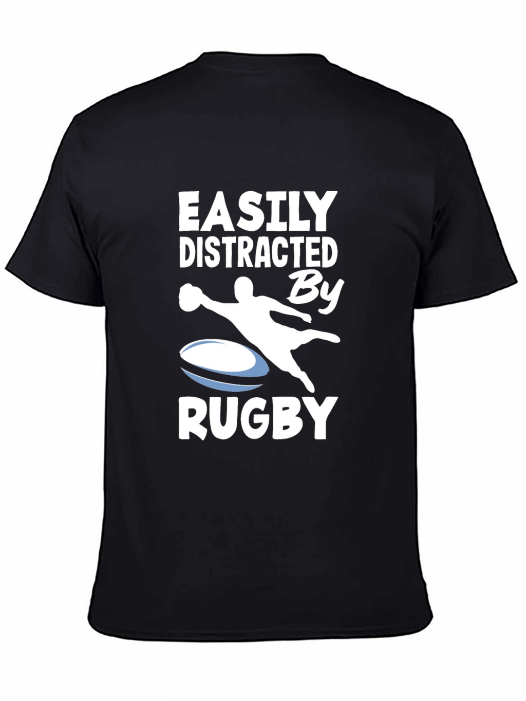 Easily Distracted By Rugby T-Shirt