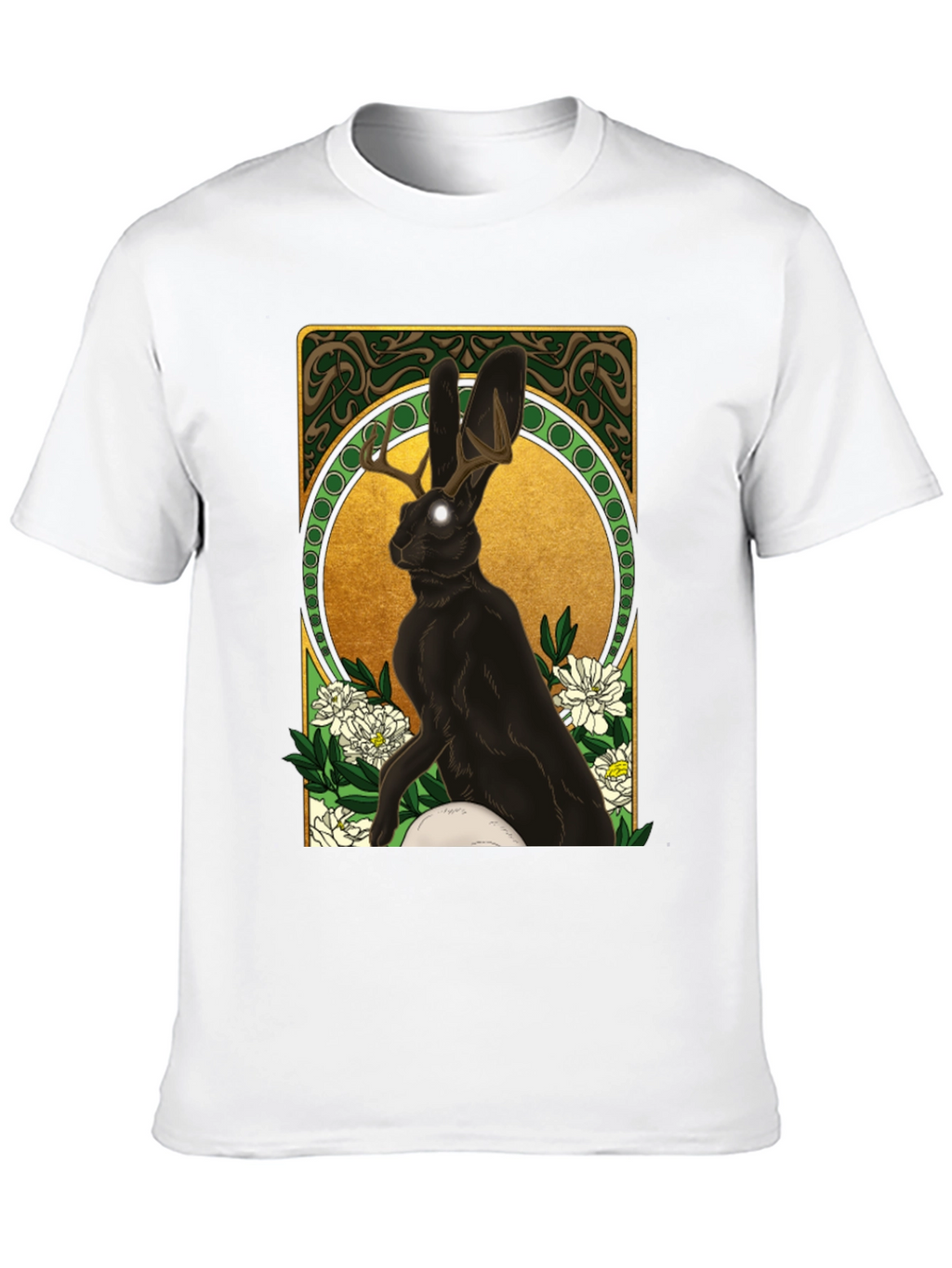 Mystic Jackalope Graphic T-Shirt
