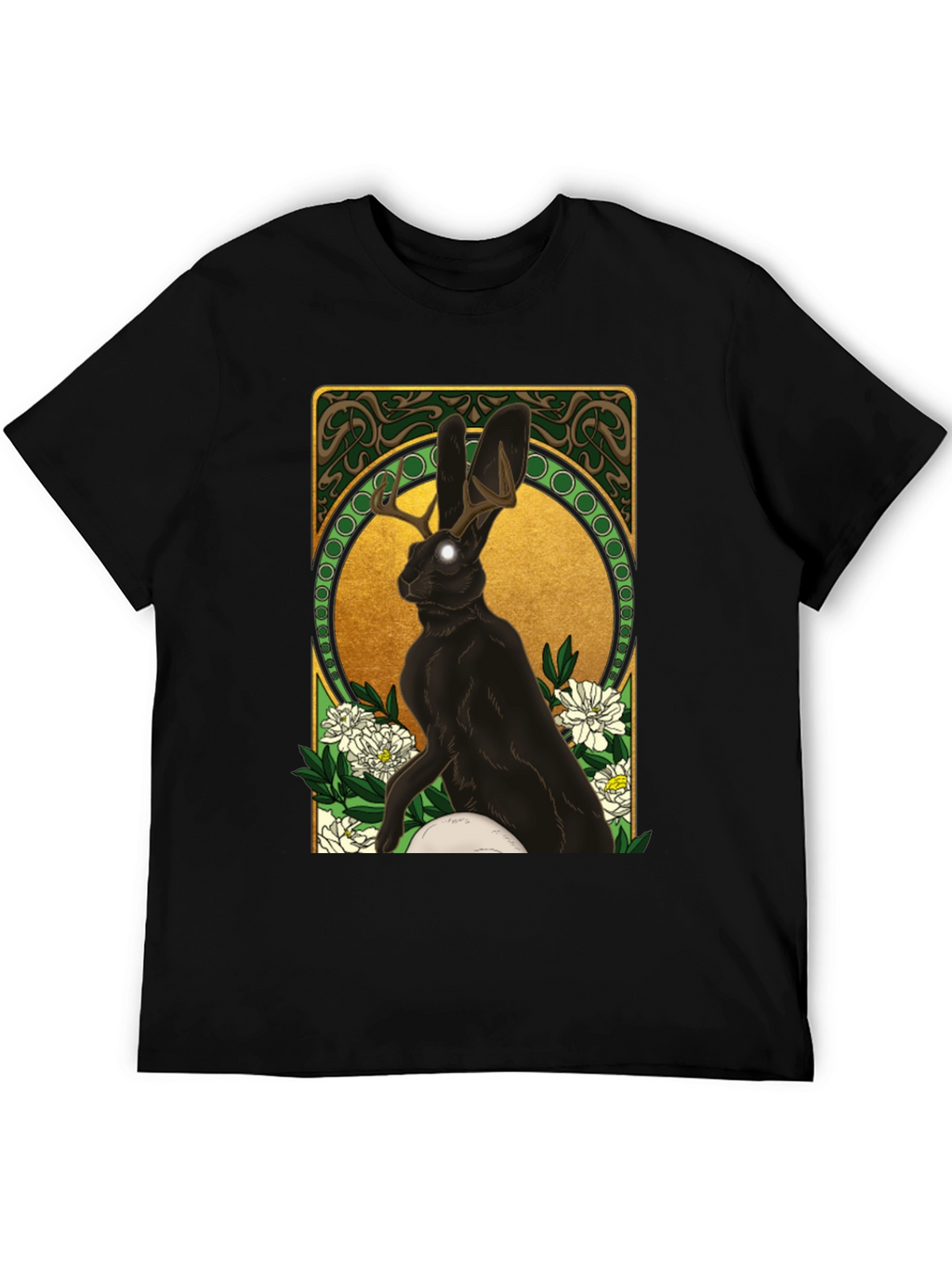 Mystic Jackalope Graphic T-Shirt