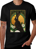 Mystic Jackalope Graphic T-Shirt
