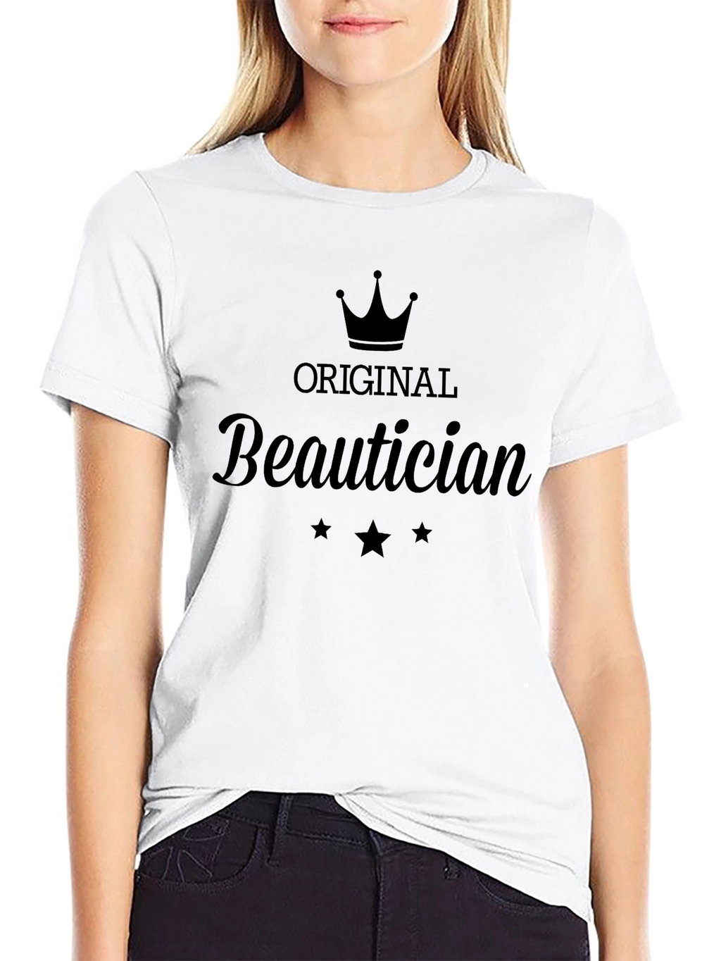 Original Beautician Black T-Shirt