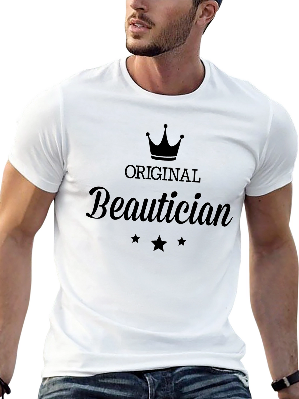 Original Beautician Black T-Shirt