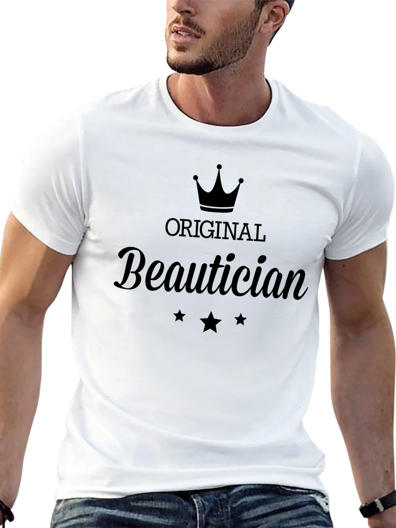 Original Beautician Black T-Shirt