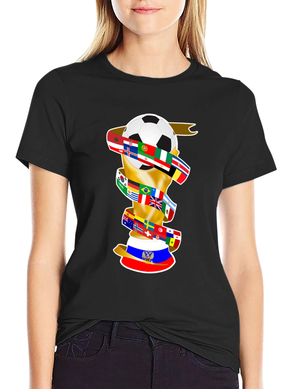 World Cup Flags Football T-Shirt