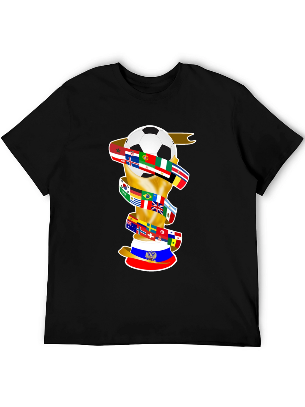 World Cup Flags Football T-Shirt