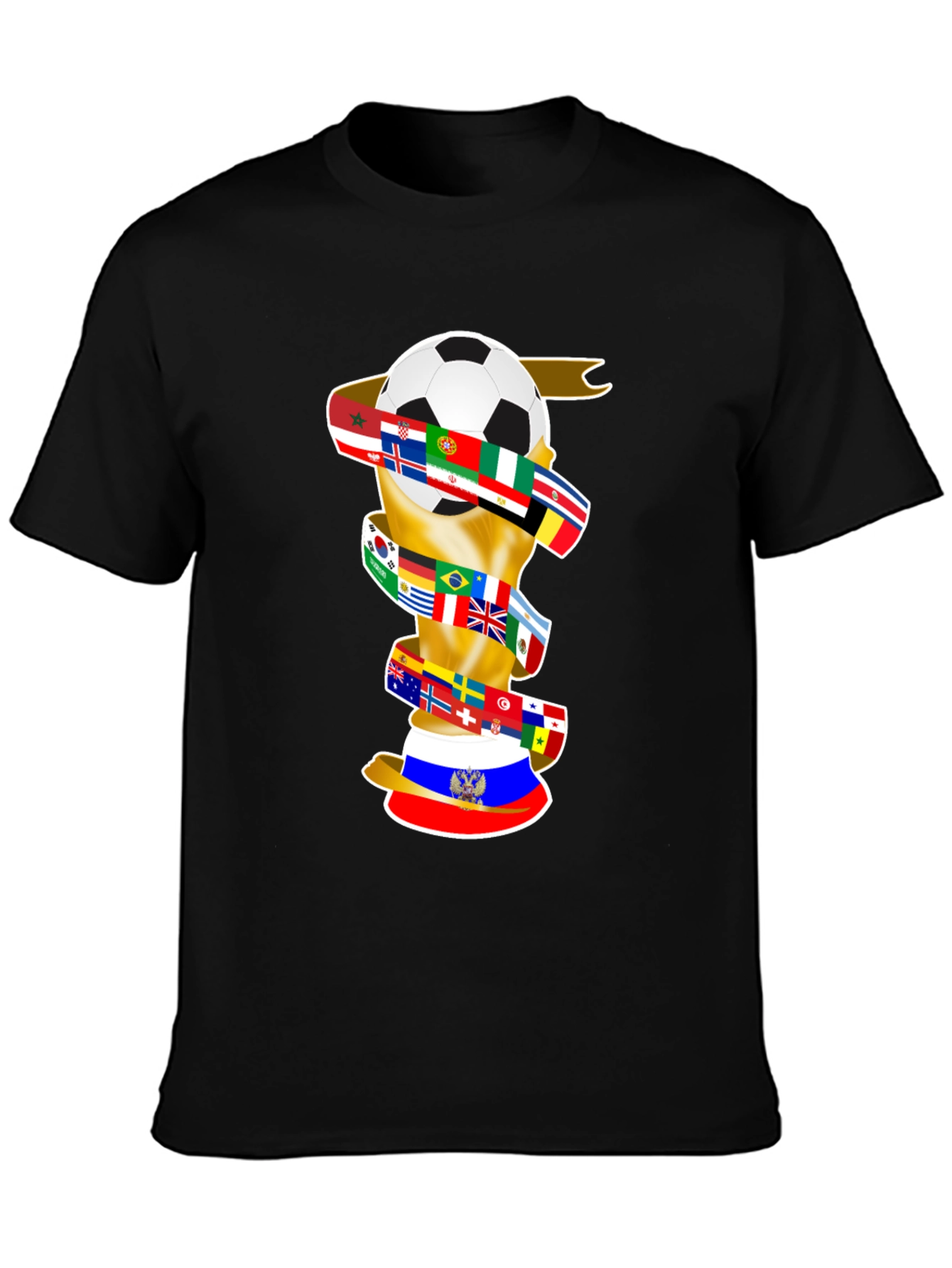 World Cup Flags Football T-Shirt