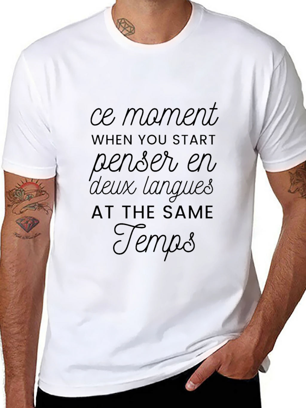 Ce Moment Bilingual T-Shirt