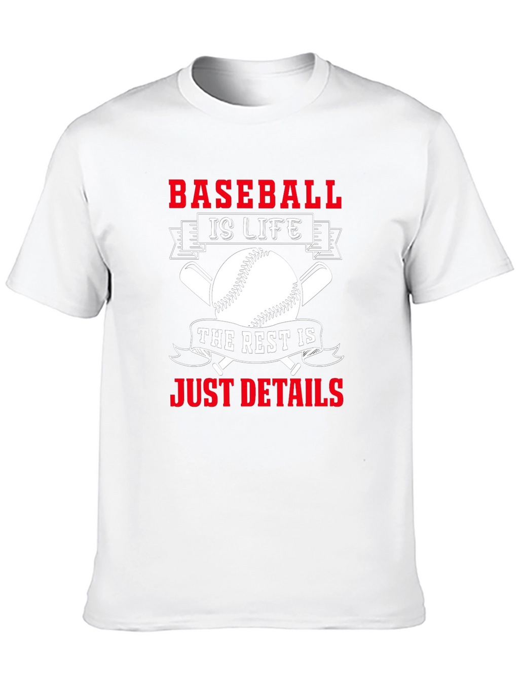 Baseball is Life Graphic T-Shirt