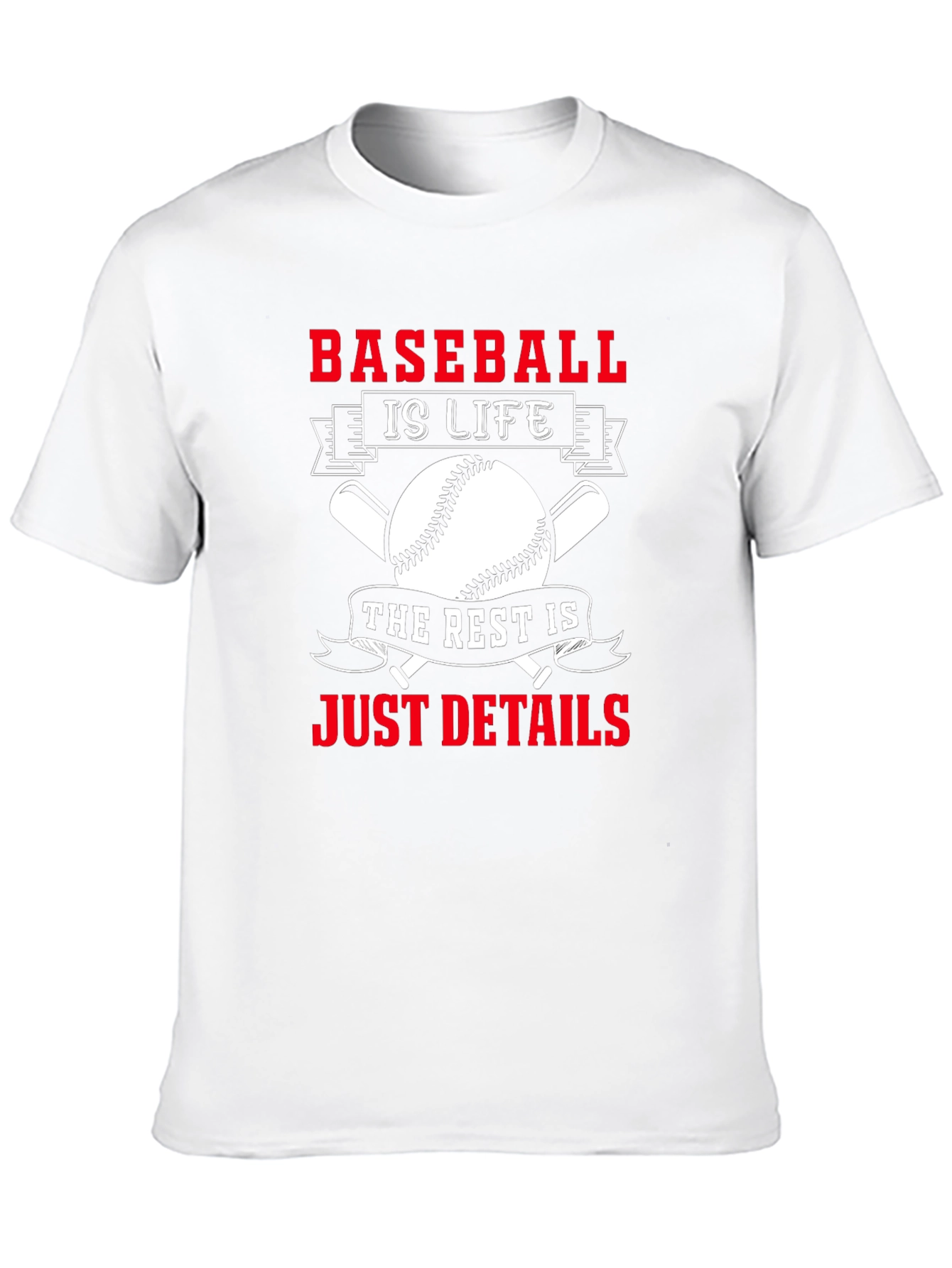 Baseball is Life Graphic T-Shirt
