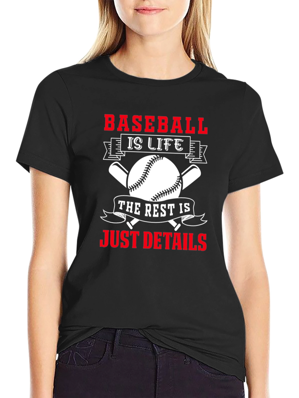 Baseball is Life Graphic T-Shirt