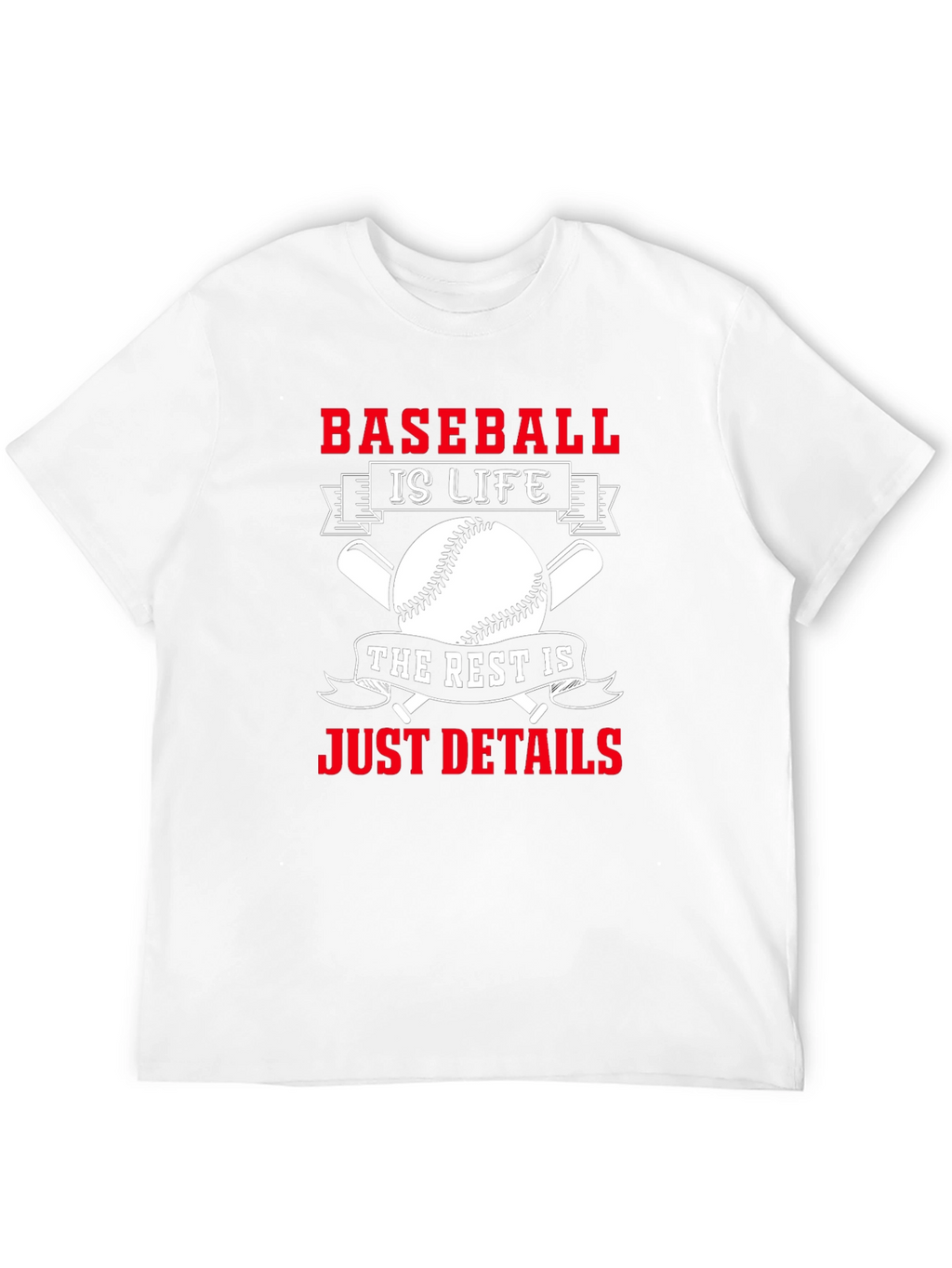 Baseball is Life Graphic T-Shirt
