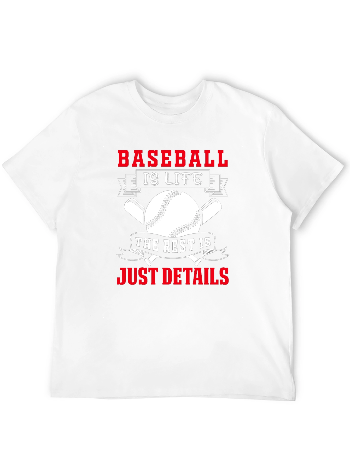 Baseball is Life Graphic T-Shirt