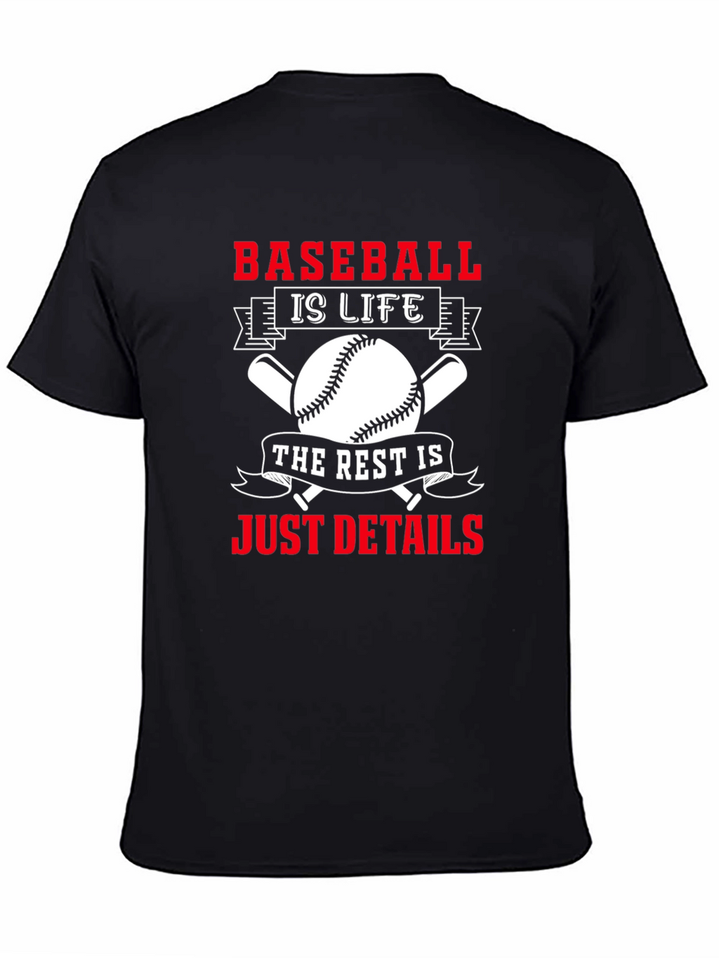 Baseball is Life Graphic T-Shirt
