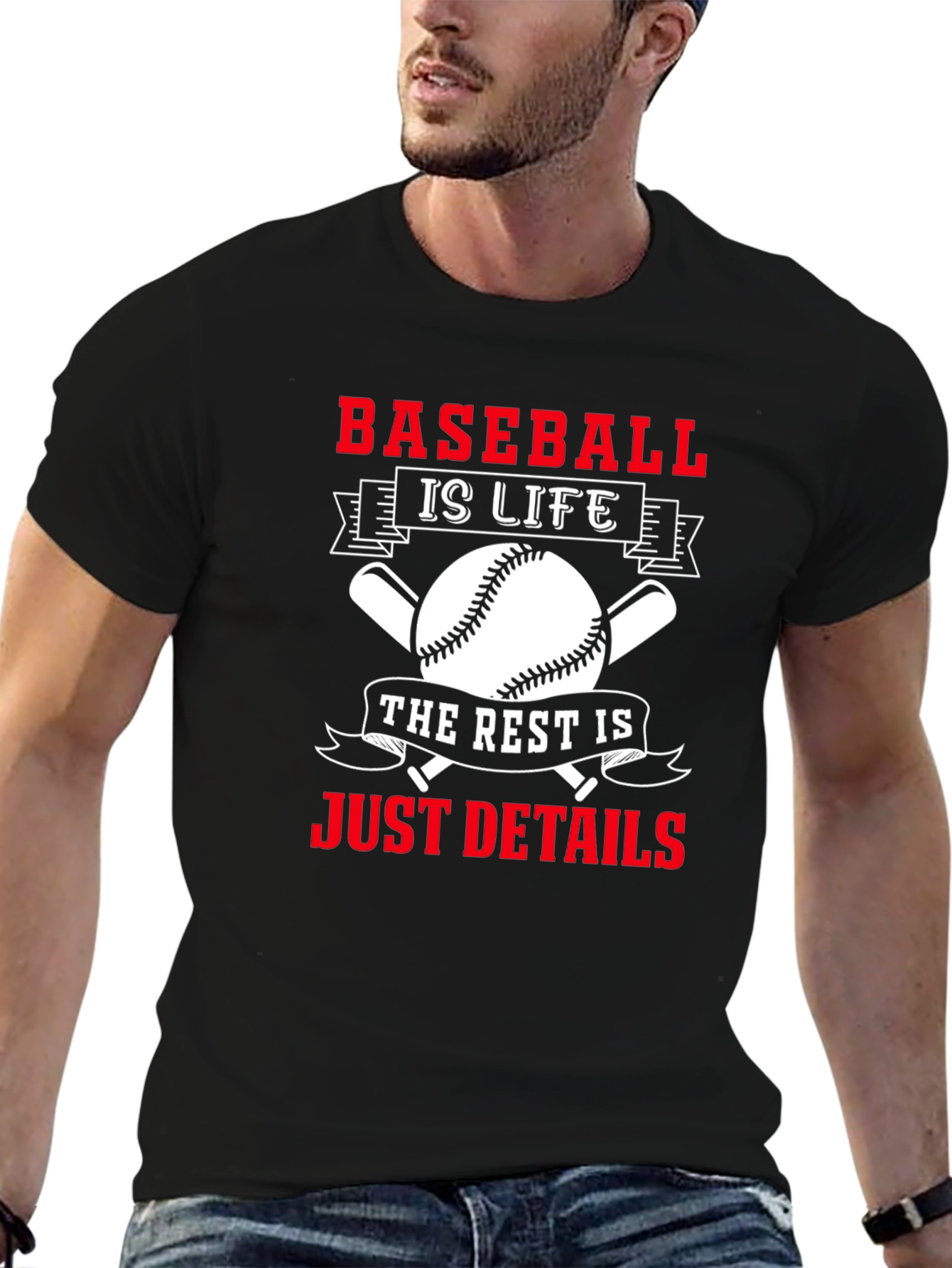 Baseball is Life Graphic T-Shirt
