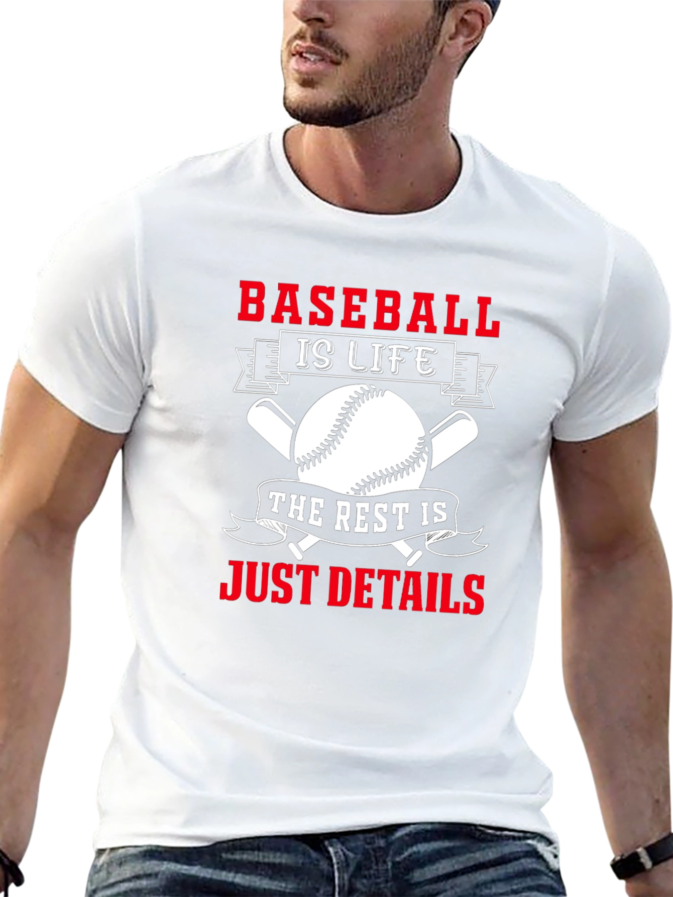 Baseball is Life Graphic T-Shirt