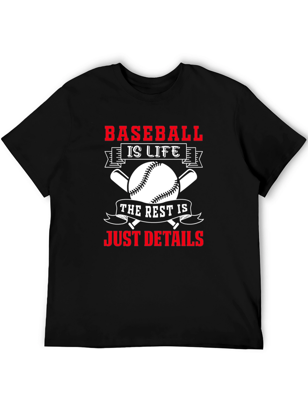 Baseball is Life Graphic T-Shirt