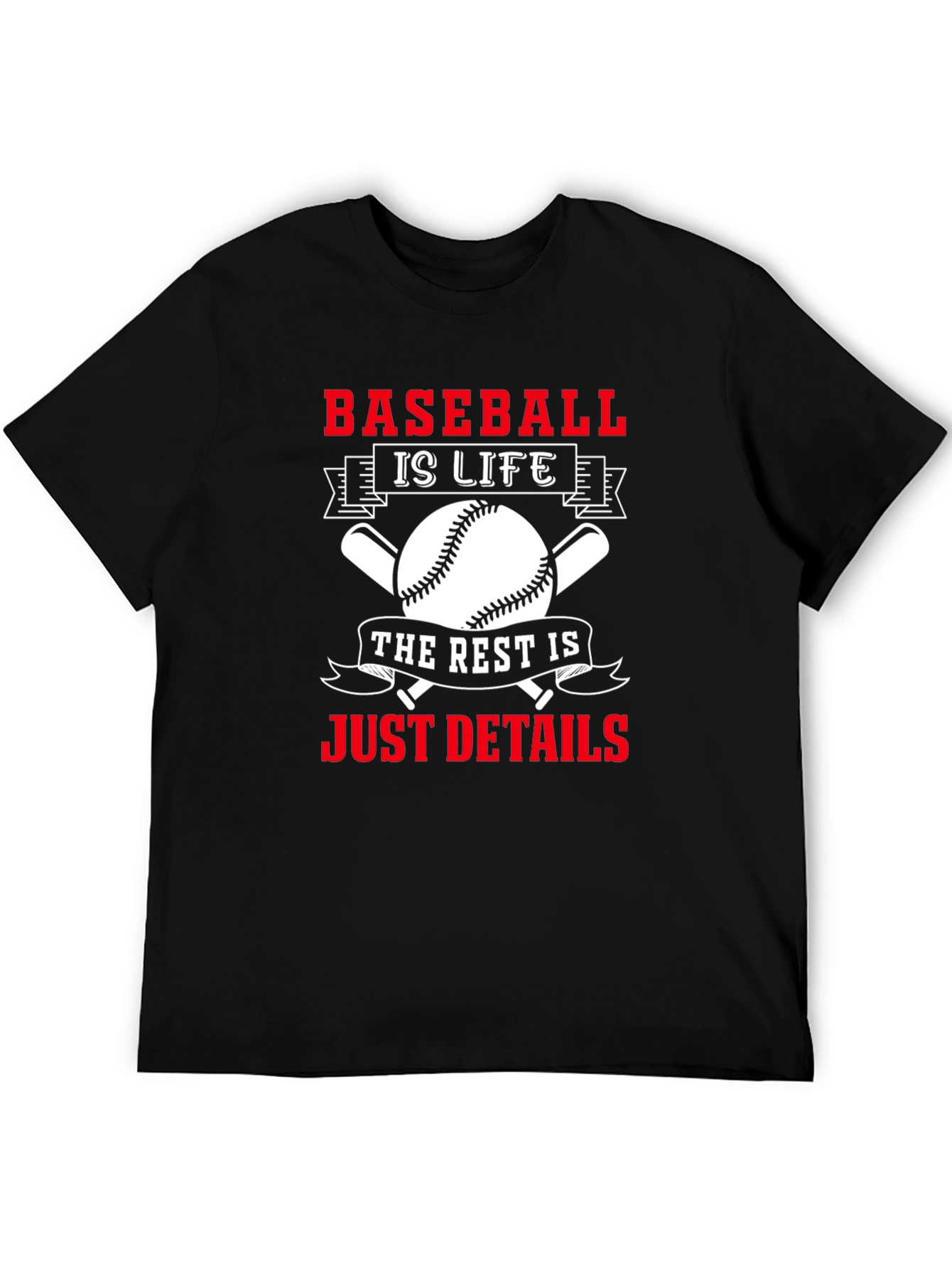 Baseball is Life Graphic T-Shirt