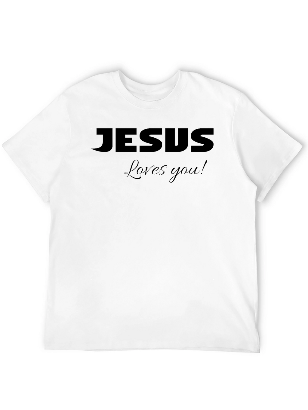 Jesus Loves You! Graphic Tee - Christian T-Shirt