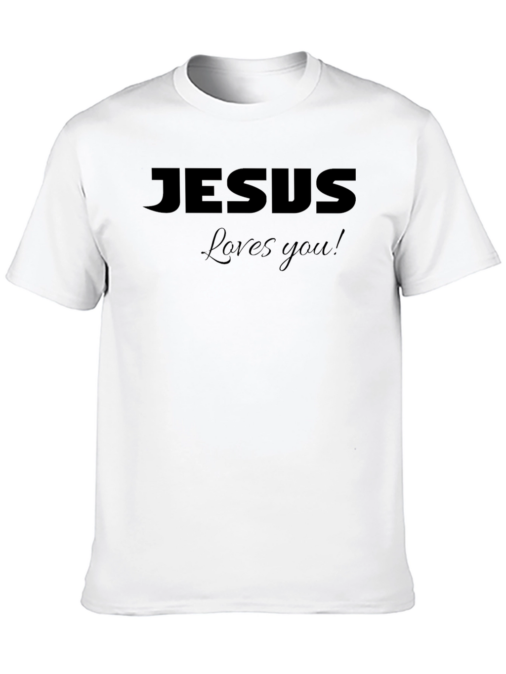 Jesus Loves You! Graphic Tee - Christian T-Shirt