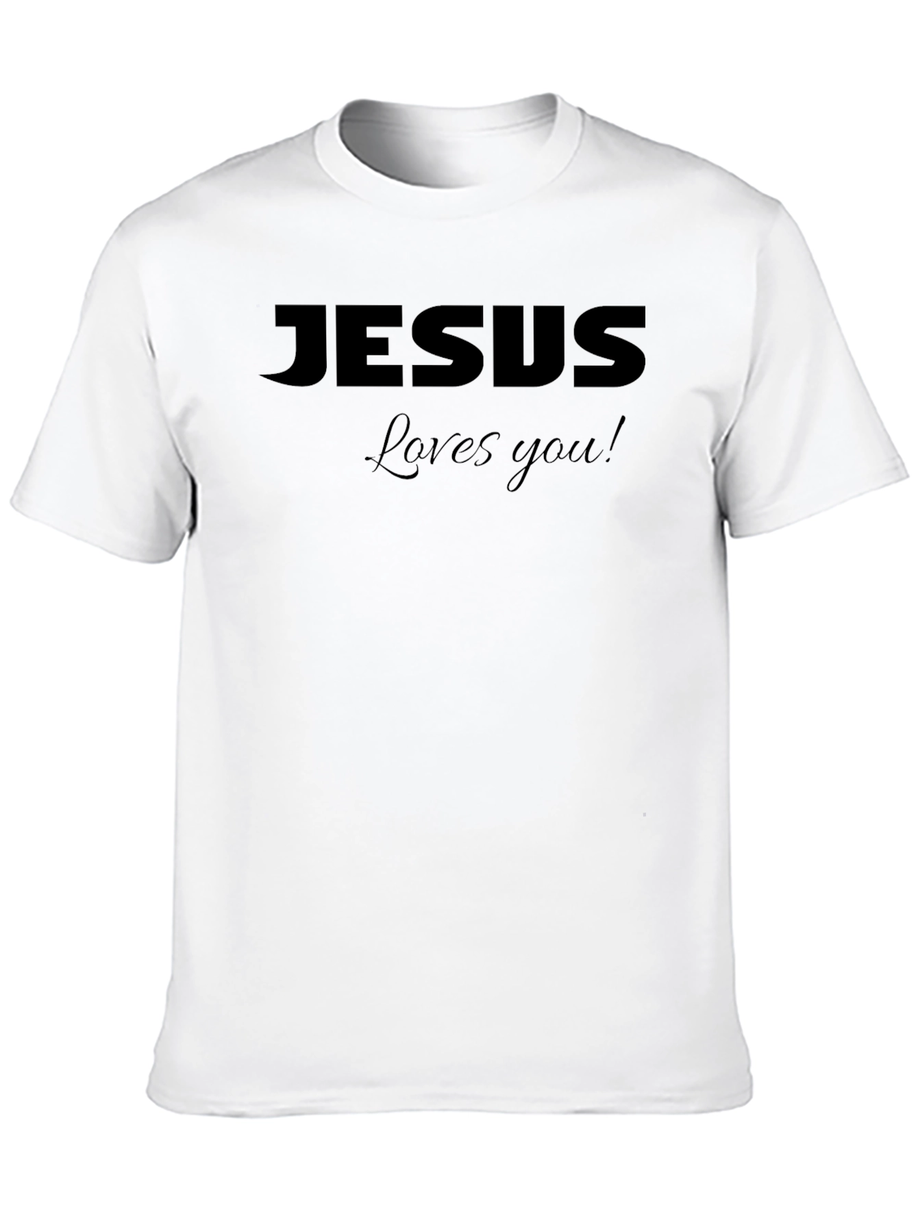 Jesus Loves You! Graphic Tee - Christian T-Shirt