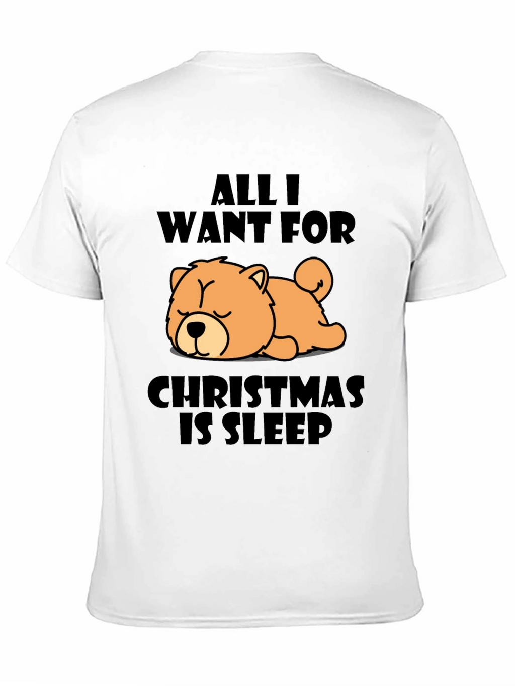 All I Want For Christmas Sleep T-Shirt