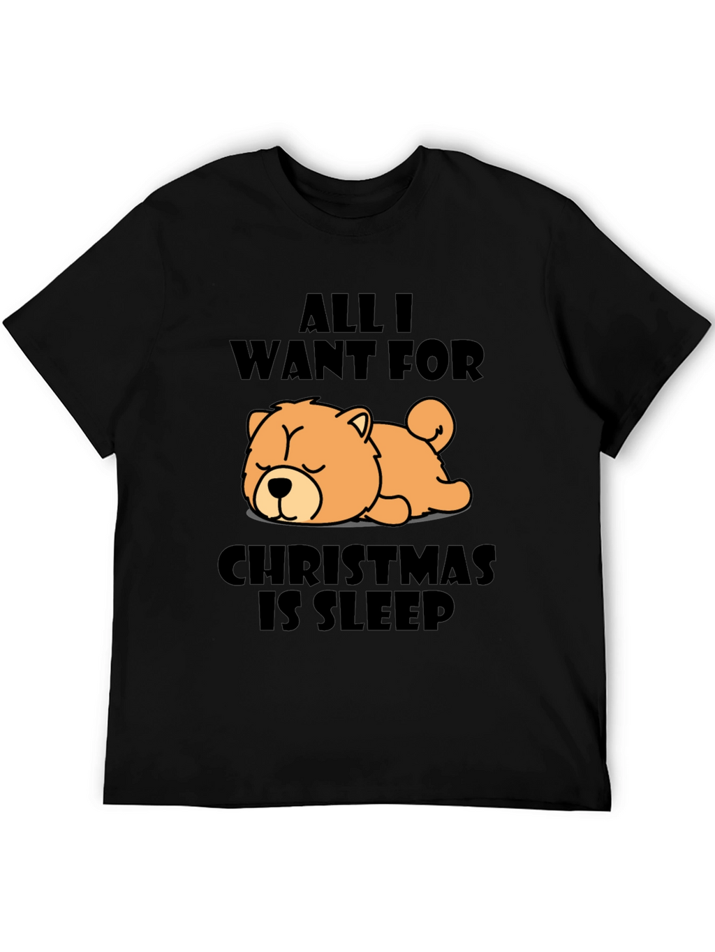All I Want For Christmas Sleep T-Shirt