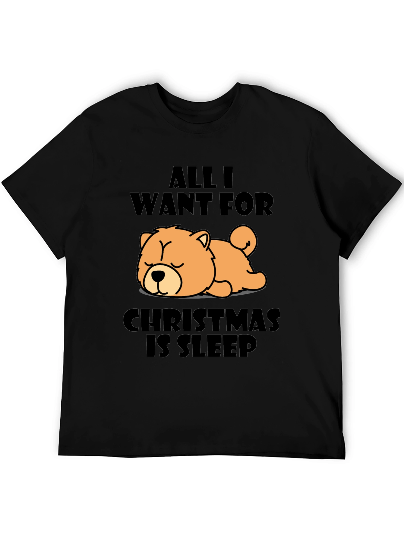 All I Want For Christmas Sleep T-Shirt