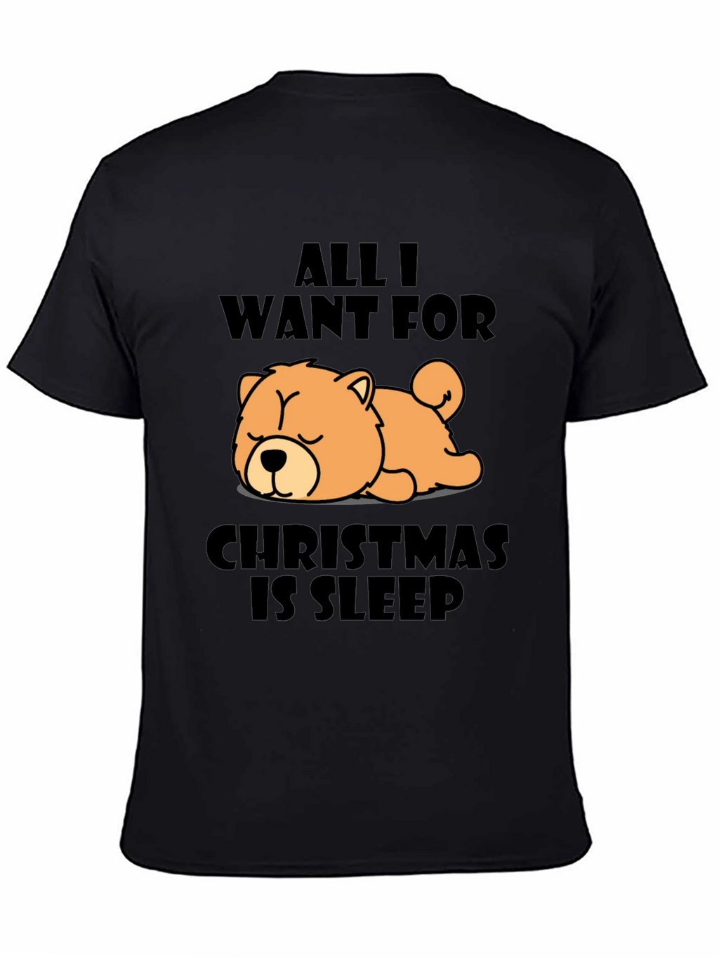 All I Want For Christmas Sleep T-Shirt