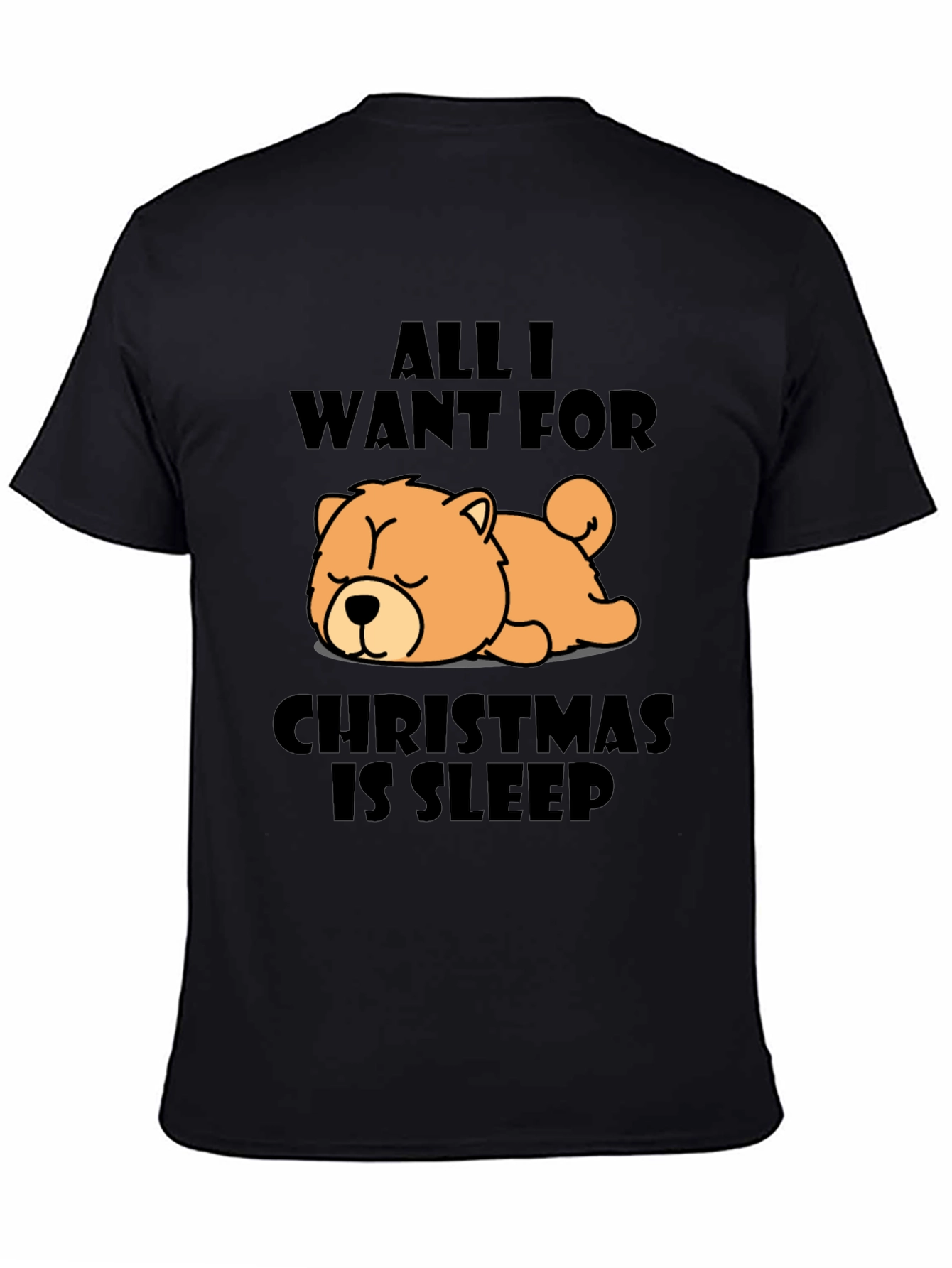 All I Want For Christmas Sleep T-Shirt