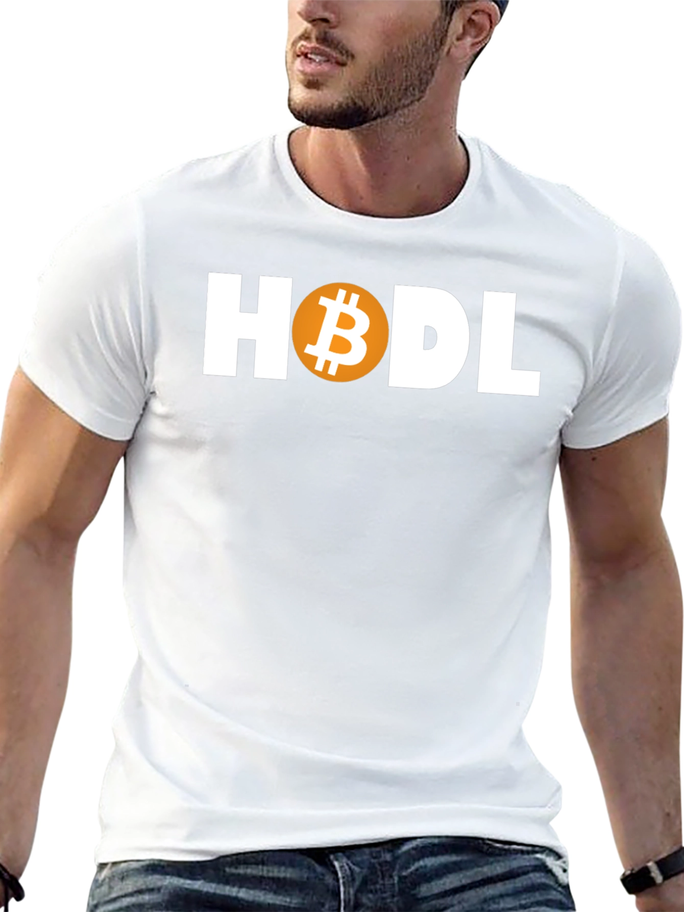 HODL Bitcoin Crypto T-Shirt - Trendy Graphic Tee
