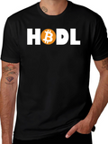 HODL Bitcoin Crypto T-Shirt - Trendy Graphic Tee