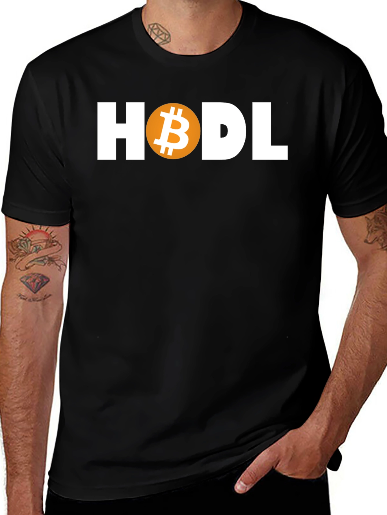 HODL Bitcoin Crypto T-Shirt - Trendy Graphic Tee