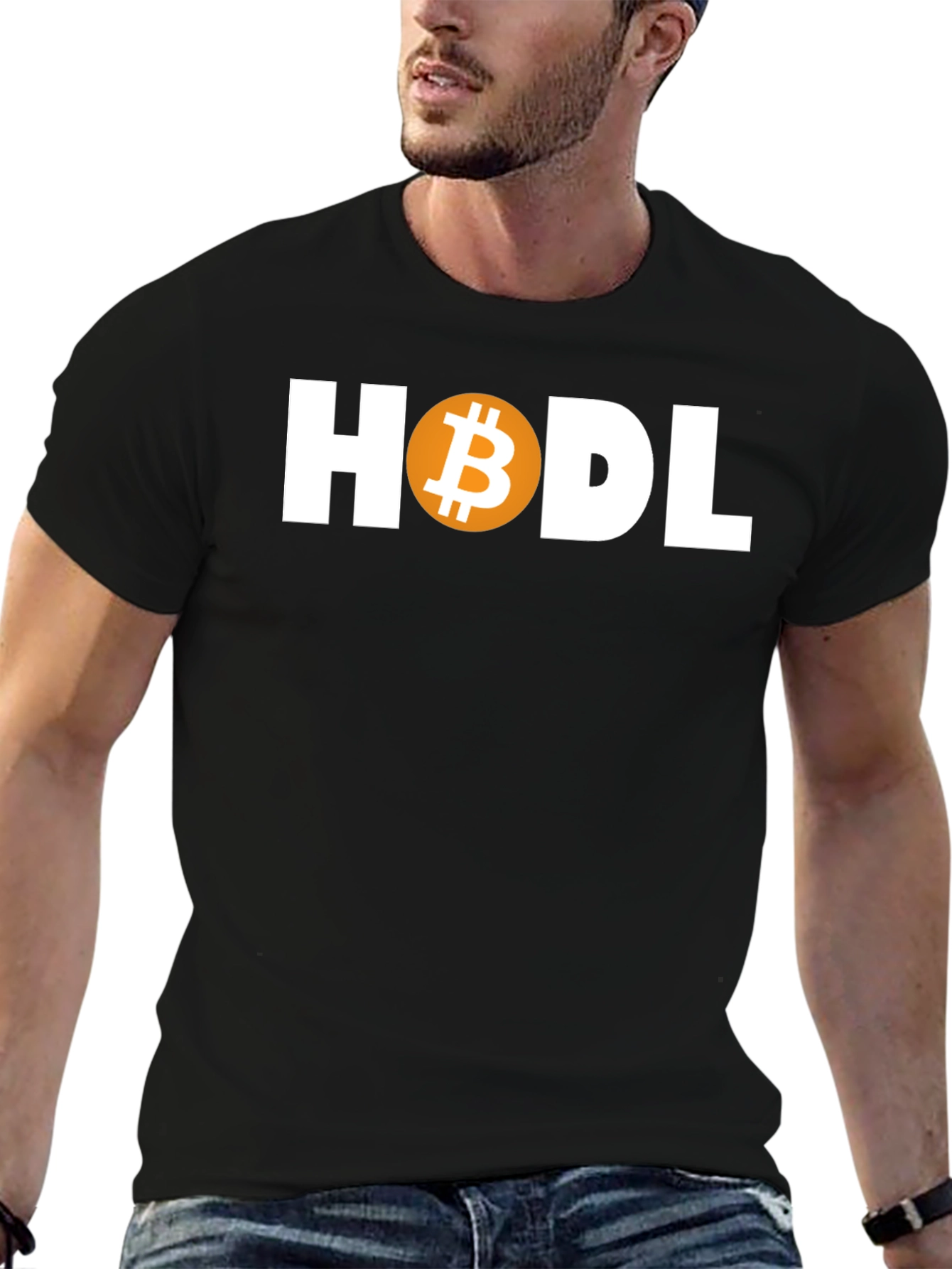 HODL Bitcoin Crypto T-Shirt - Trendy Graphic Tee