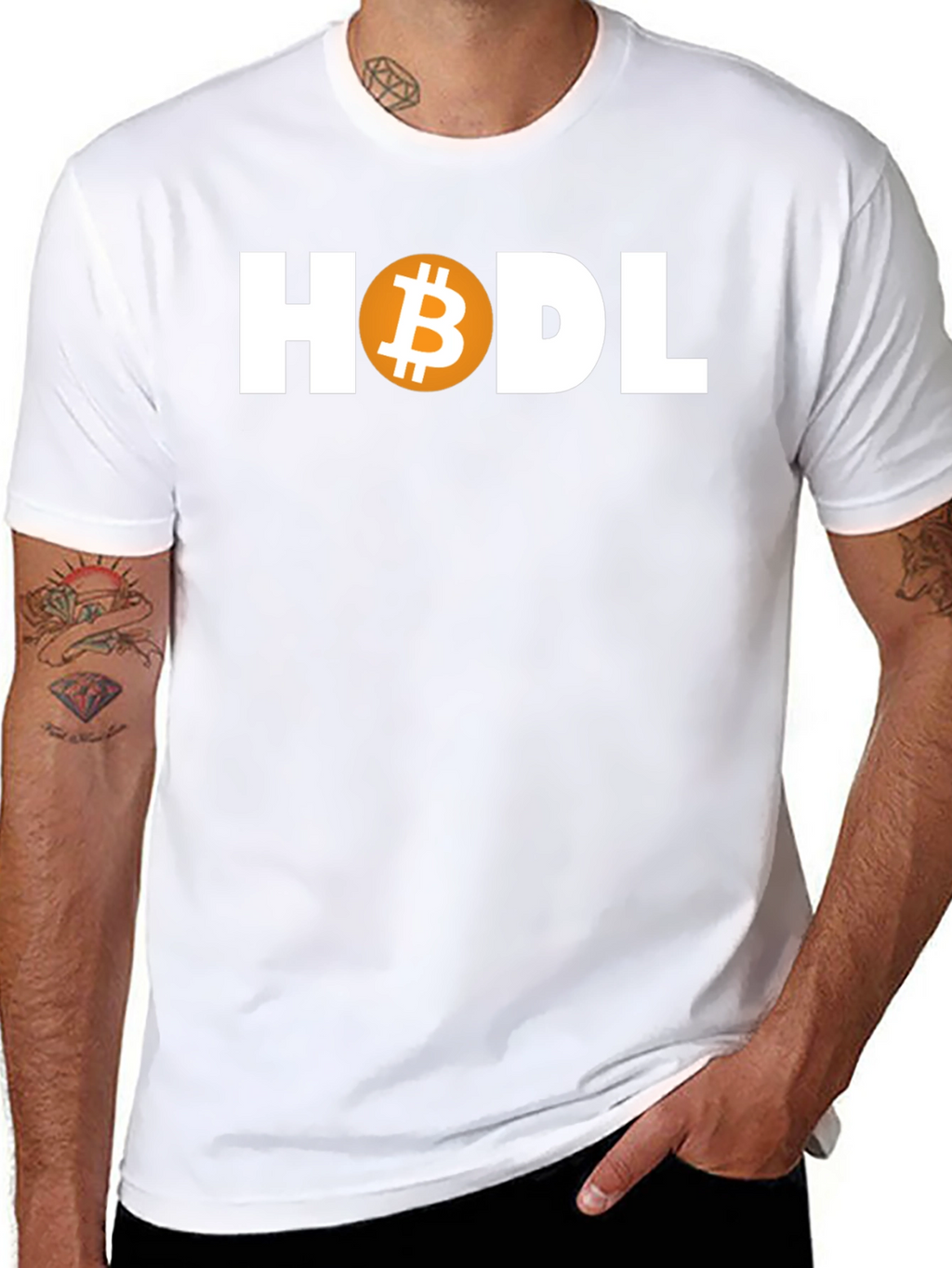 HODL Bitcoin Crypto T-Shirt - Trendy Graphic Tee