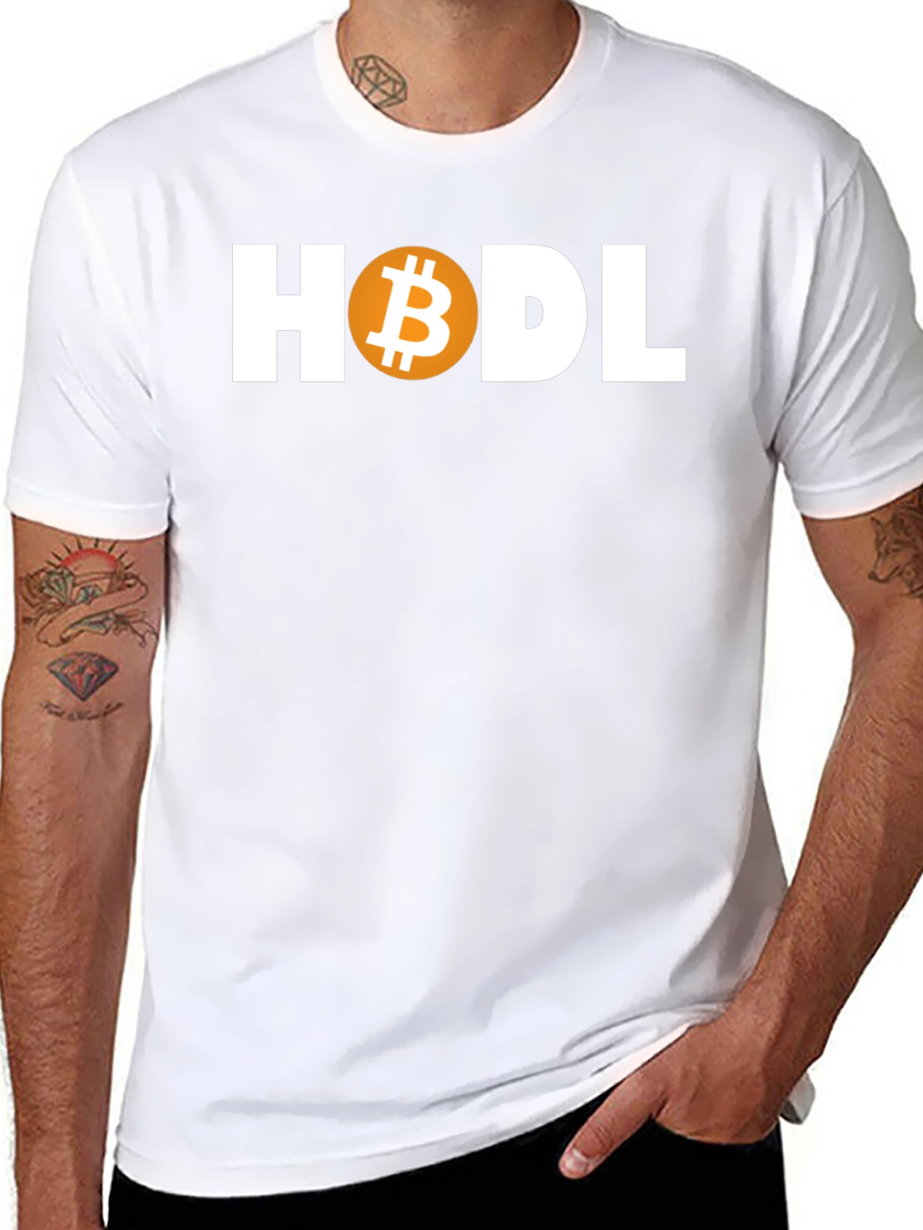 HODL Bitcoin Crypto T-Shirt - Trendy Graphic Tee