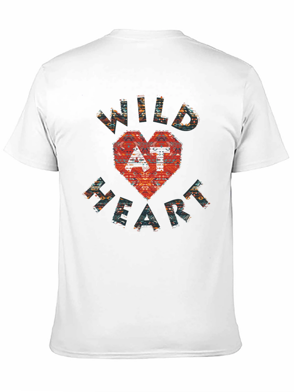 Wild At Heart Graphic Print Crew Neck T-Shirt