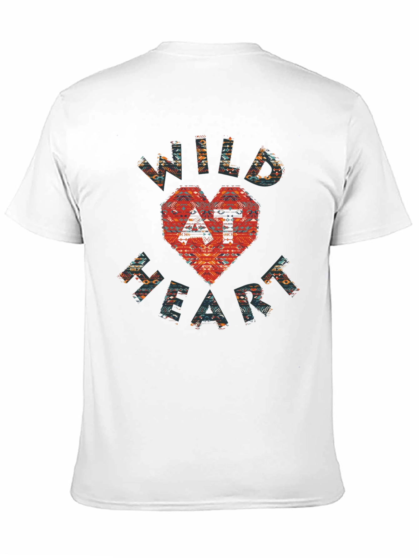 Wild At Heart Graphic Print Crew Neck T-Shirt