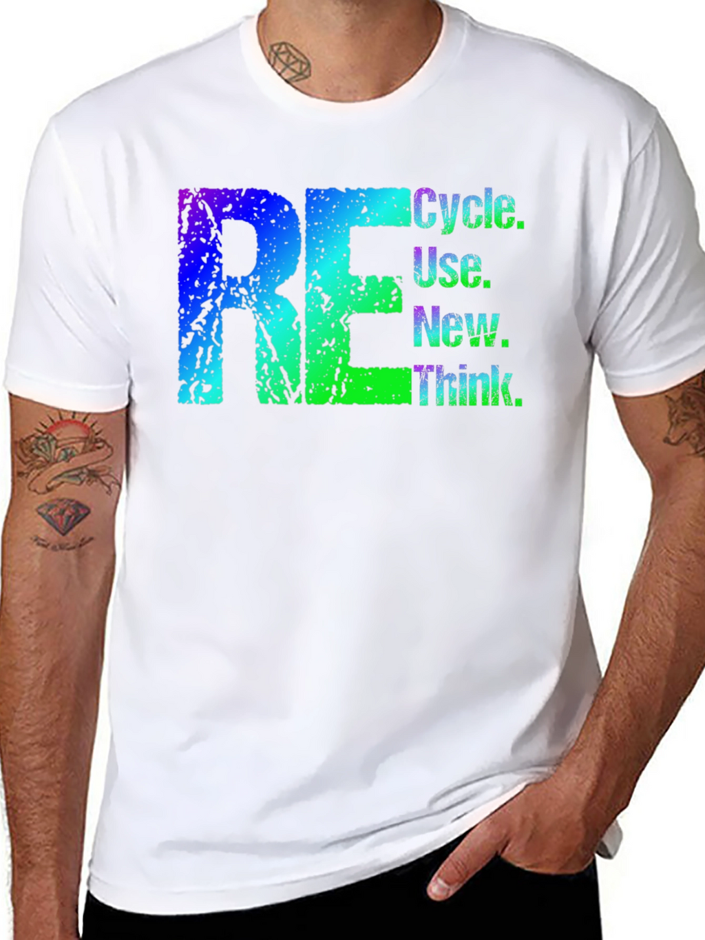 Recycle Reuse New Think T-Shirt