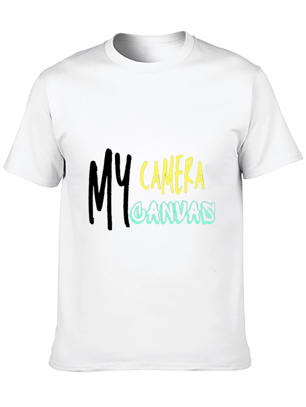 My Camera Canvas T-Shirt